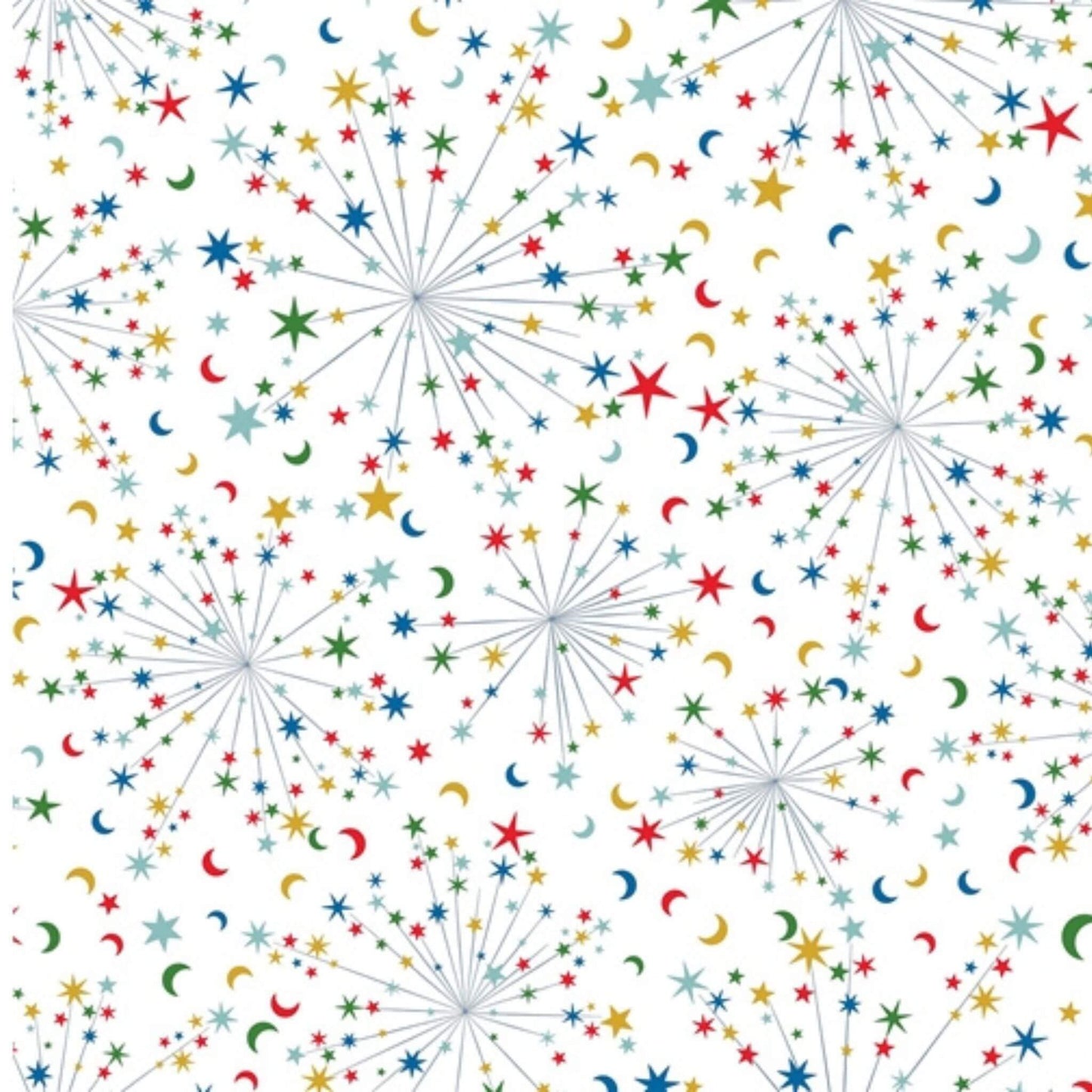 Helen's Stars - Deck The Halls Fabric Range - Liberty Fabrics