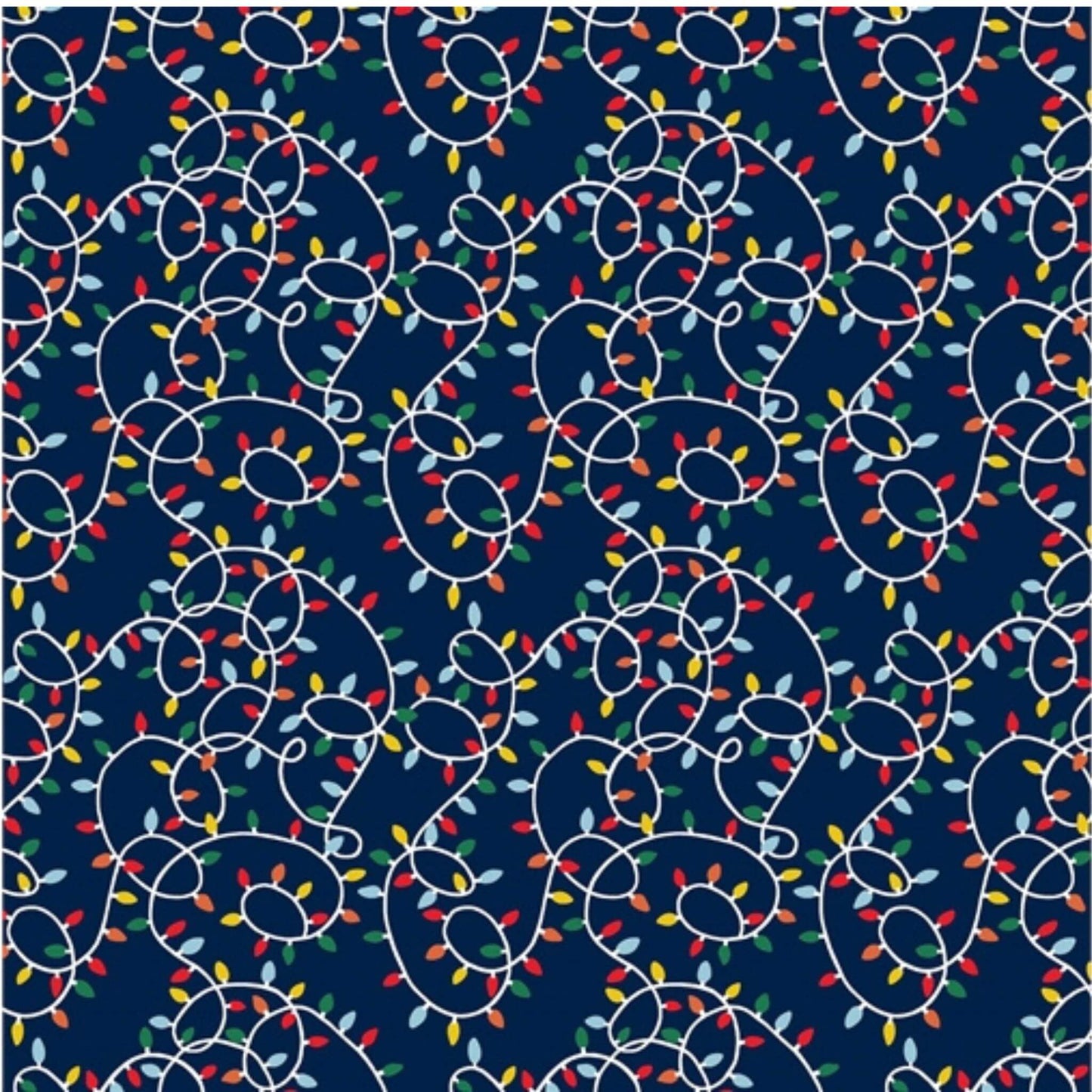 Tangled Up - Deck The Halls Fabric Range - Liberty Fabrics