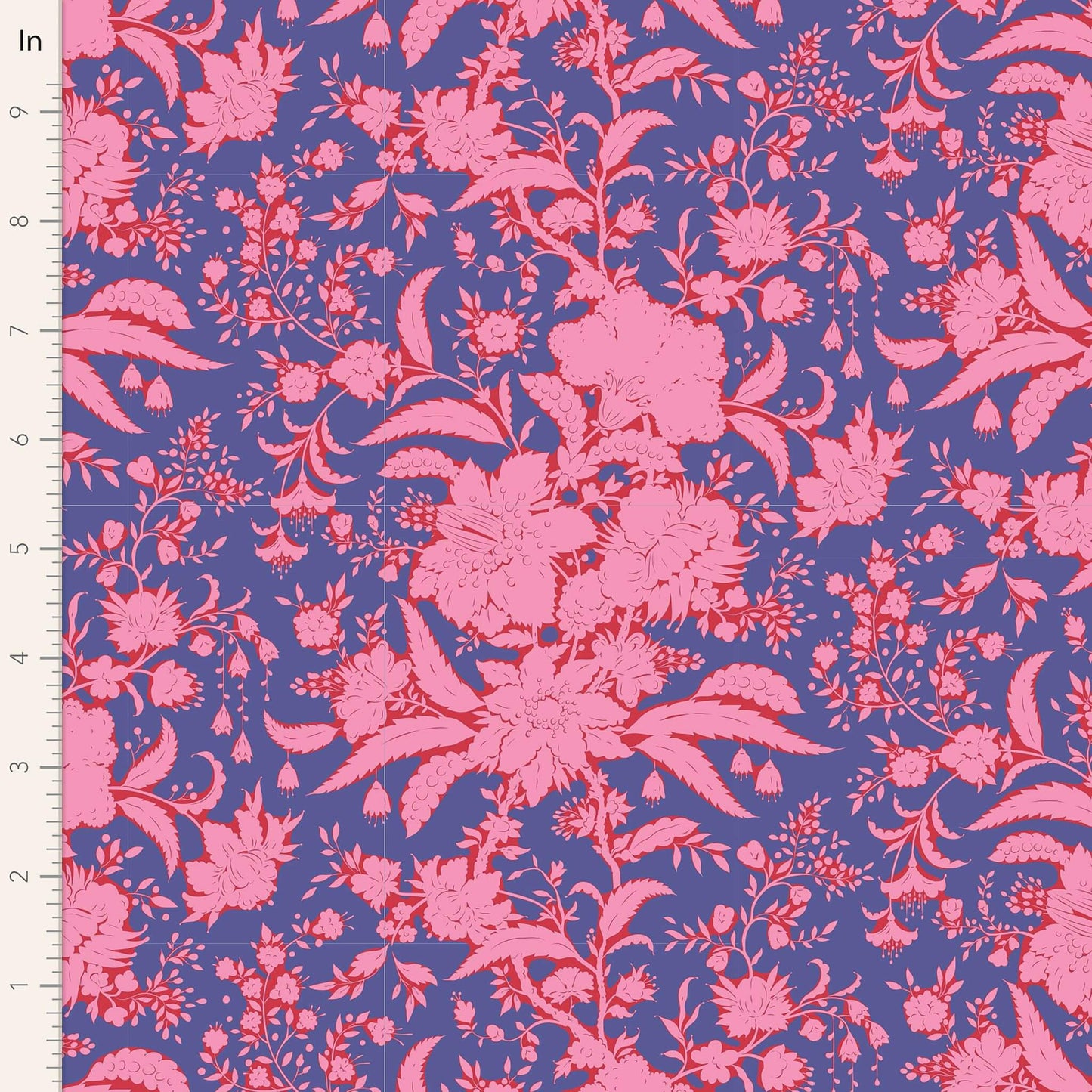 ABLOOM BLENDERS - Prussian (110076) - Bloomsville Fabric Range - Tilda