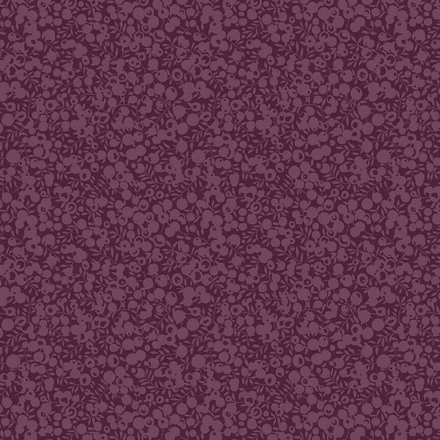 Wiltshire Shadow Fabric Range - Liberty Fabrics - Mulberry