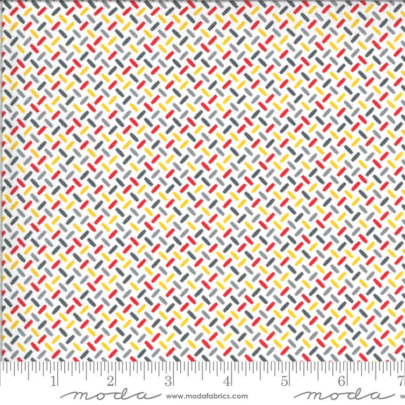 Tyre Markings - On The Go Fabrics Range - Moda Fabrics - Multi