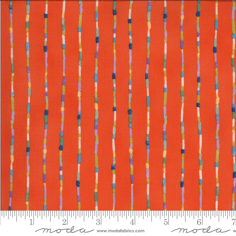 Stripe - Lulu Fabrics Range - Moda Fabrics - Clementine