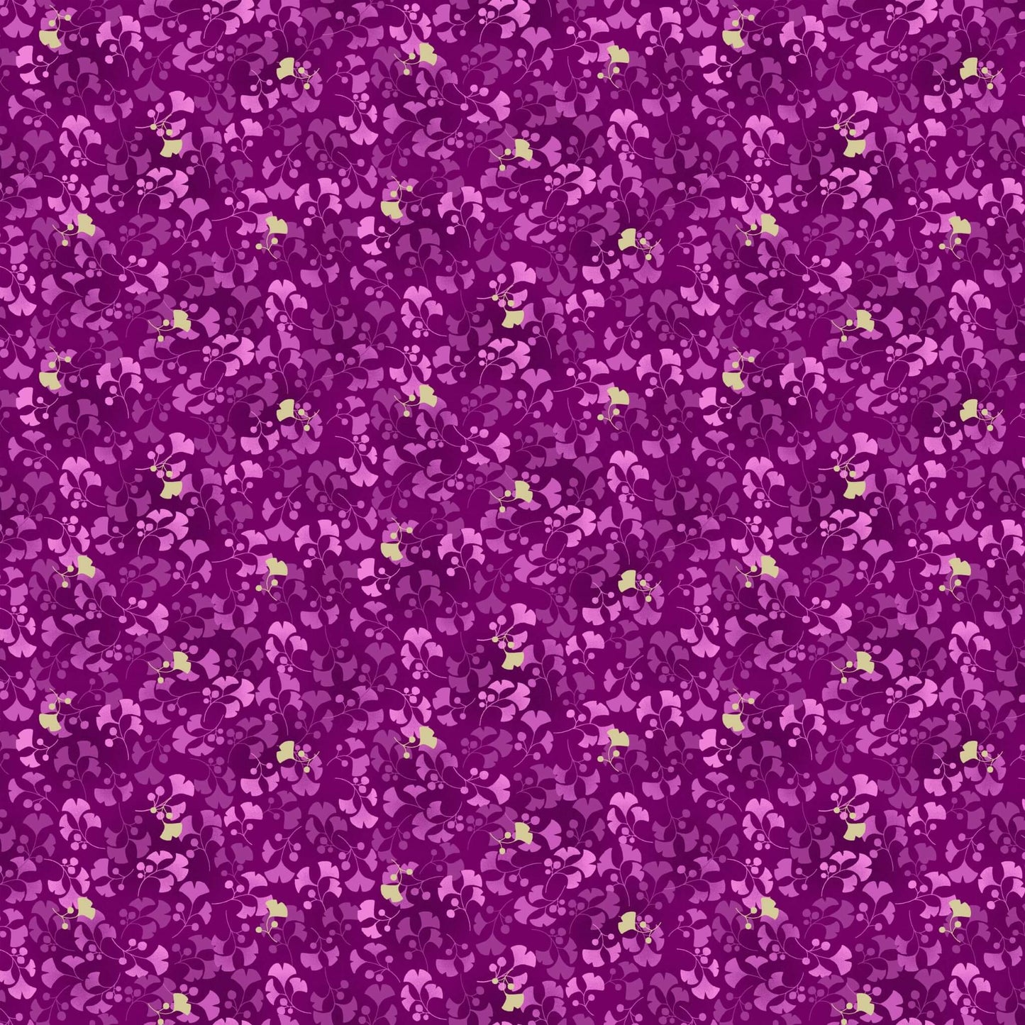 Ginko - Hikari Fabric Range - Makower - Lilac