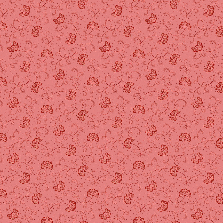 Rose - Trinkets Fabric Range - Makower