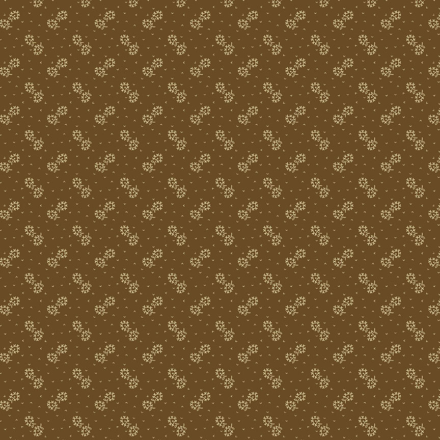 Ochre - Trinkets Fabric Range - Makower
