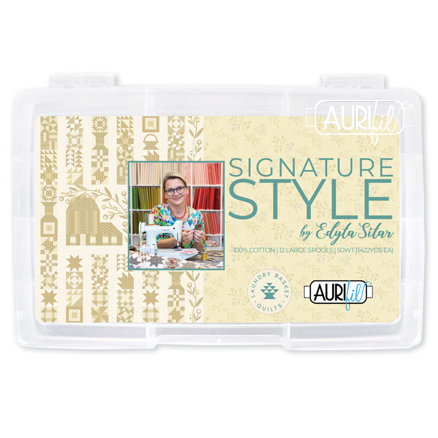 Aurifil 50's Weight - Edyta Sitar Signature Style Thread Collection
