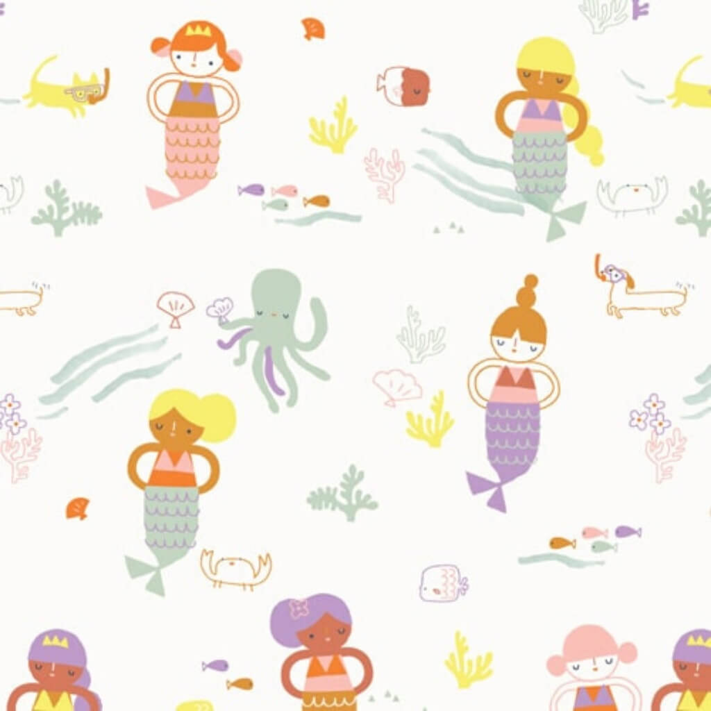 Mermaids - Under the Sea Fabric Range - Dashwood Studios