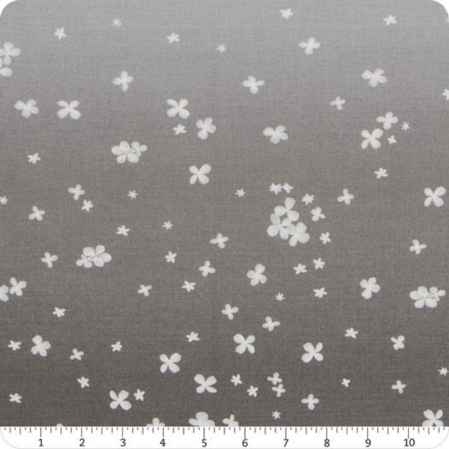 Graphite Grey - Ombre Bloom Fabric Range - Moda Fabrics