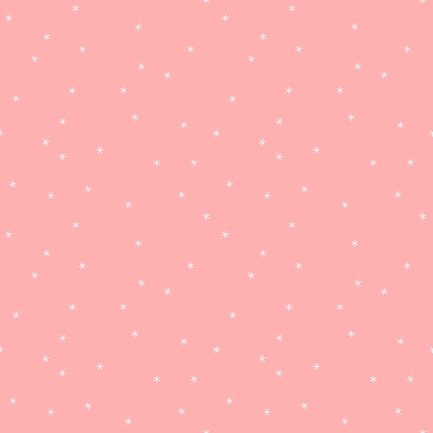Metro Floral Basic Star - Camellia Fabric Range - Moda Fabrics - Light Pink