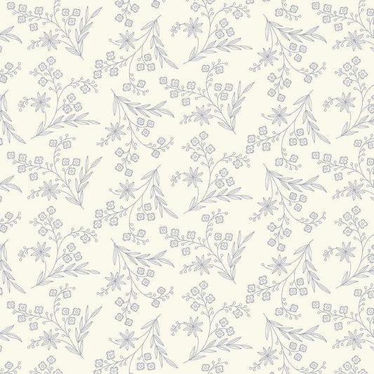 Pearl Wispy - Abloom Fabric Range - Andover Fabrics