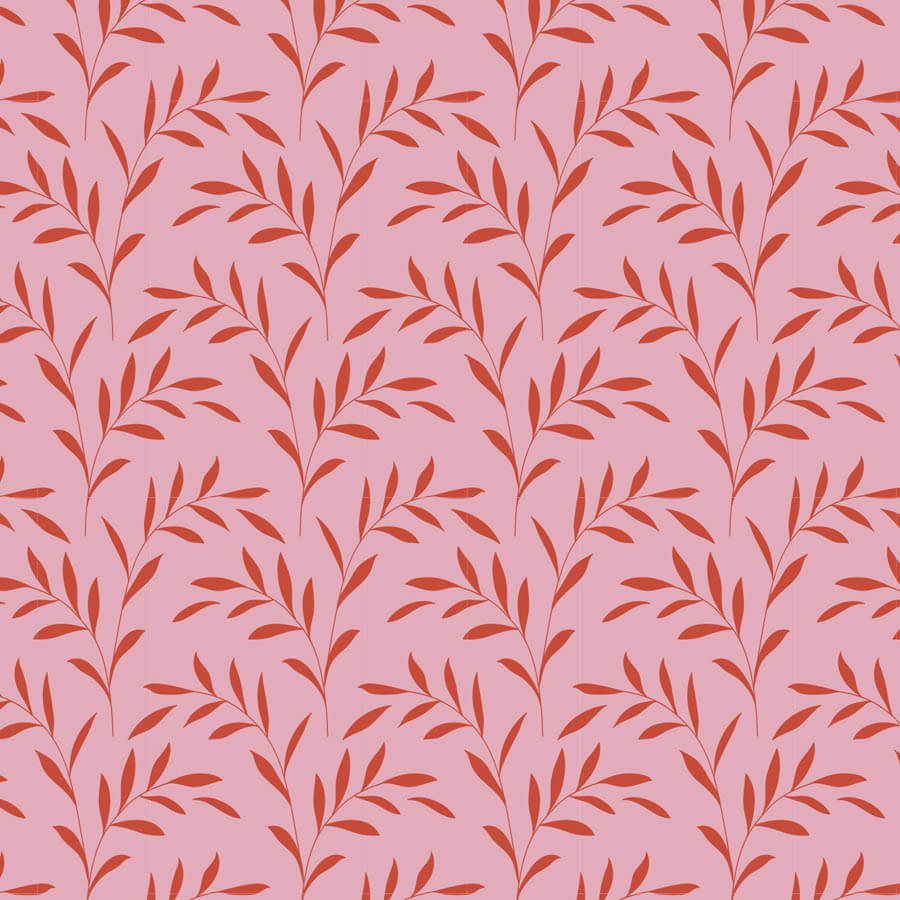 Olive Branch - Tilda Hibernation Fabric Range - Blush