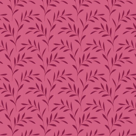 Olive Branch - Tilda Hibernation Fabric Range - Old Rose