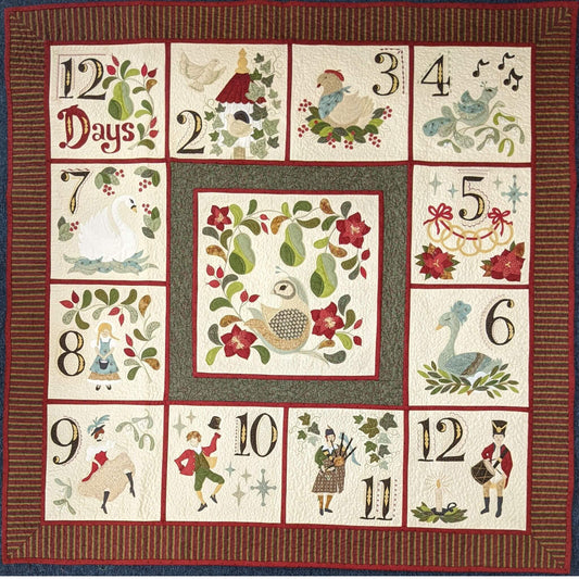 12 Days Quilt Pattern - Country Clover Company