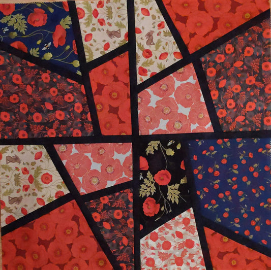 Mosaic Stained Glass Quilt - 3 week Course - Starting Thursday 25th January 2024 (Afternoons)