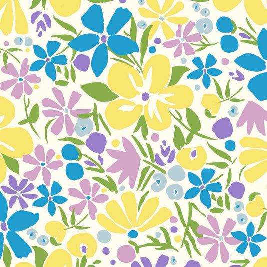 Bohemian Bloom - The Carnaby Collection Fabric Range - Liberty Fabrics - Day Dream