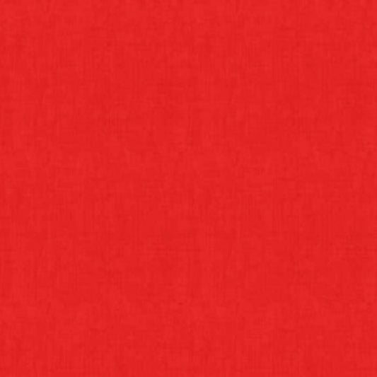 Red (1473/R) - Linen Texture range of fabric by Makower
