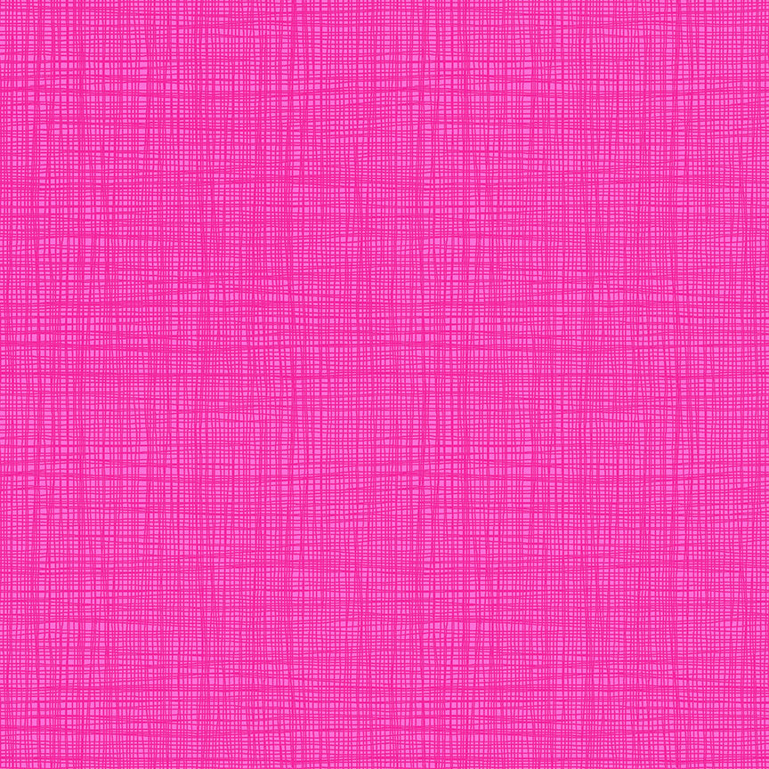 Linea Fabric Range - Makower - Hot Pink