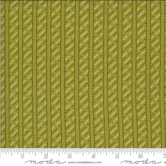 Line In The Sand - Winkipop Fabrics Range - Moda Fabrics - Green