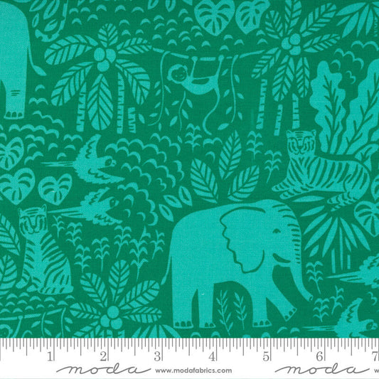 20785-21 - Jungle Paradise Fabric Range - Moda Fabrics - Green