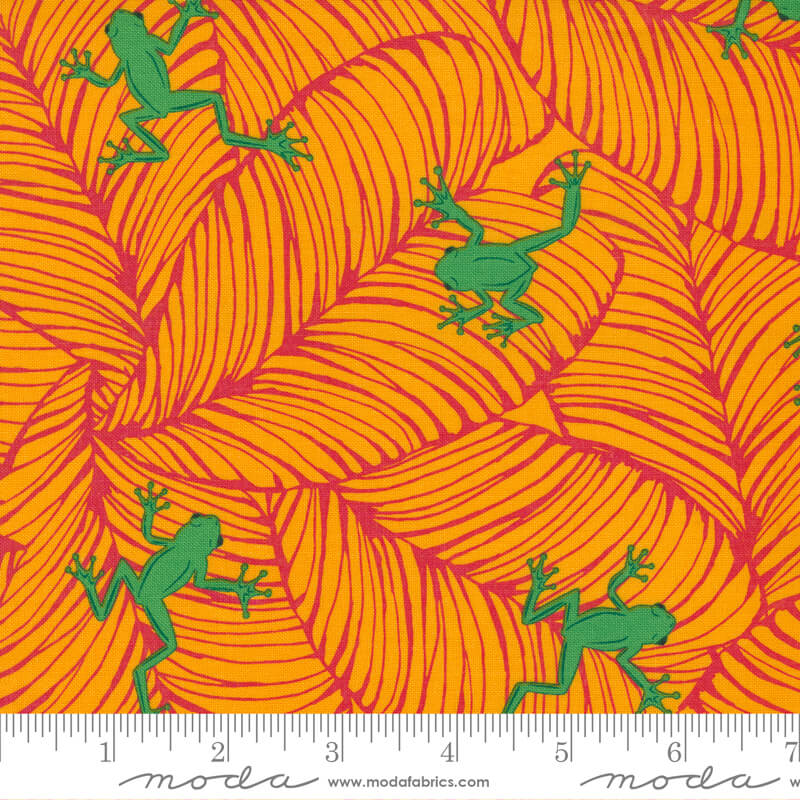 20786-14 - Jungle Paradise Fabric Range - Moda Fabrics - Red