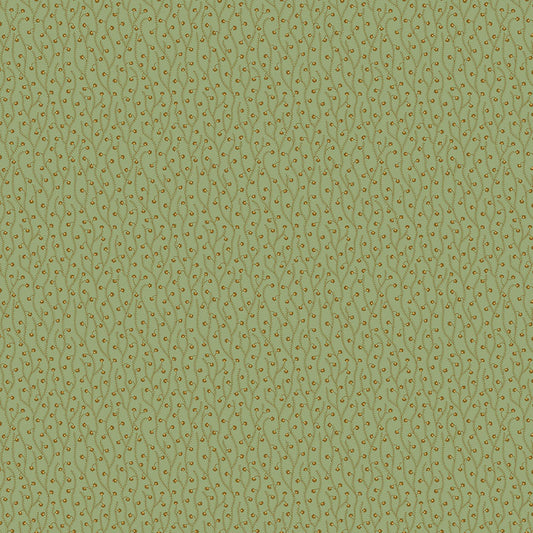 Spring Sprouts - Practical Magic Fabric Range - Makower - Green