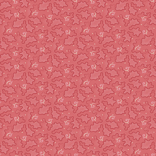 Mossy - Gingerlily Fabric Range - Makower - Rose