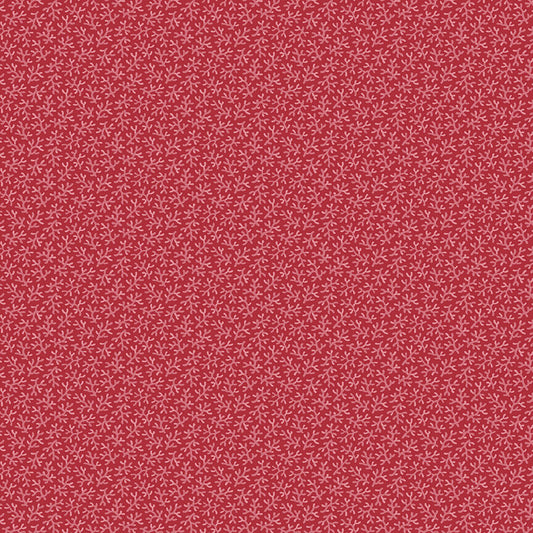 Coralline - Gingerlily Fabric Range - Makower - Strawberry