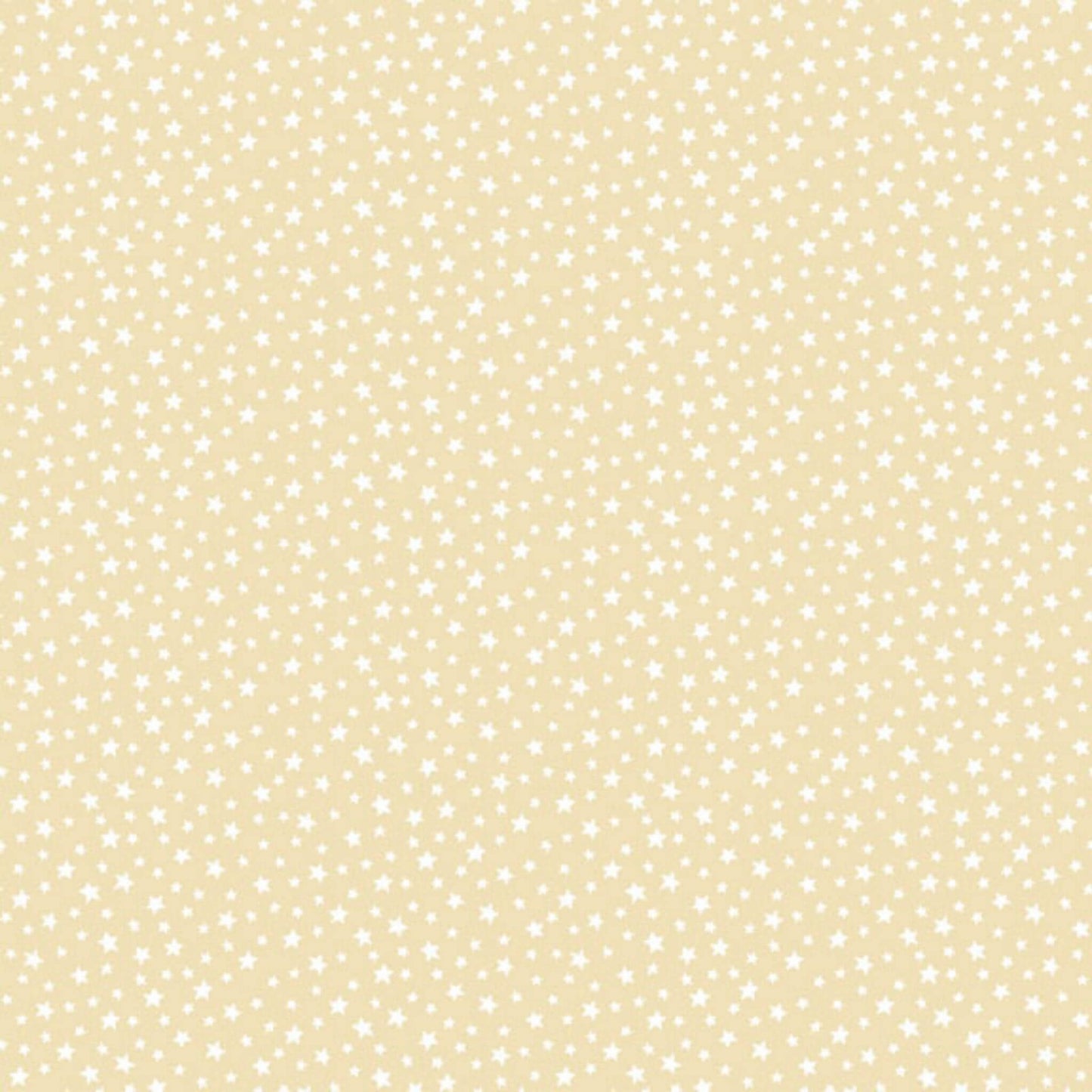 Full Cream Star (306/Q6) - Essentials range of fabric by Makower