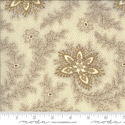 Soft Florals - Elinore's Endeavor - Moda Fabrics - Chocolate