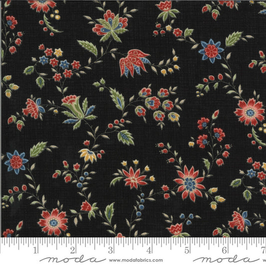 Small Florals - Elinore's Endeavor - Moda Fabrics - Ink