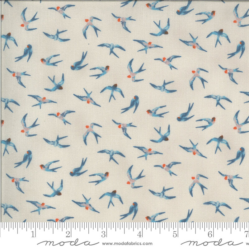 Flying Hi - Lulu Fabrics Range - Moda Fabrics  - Linen