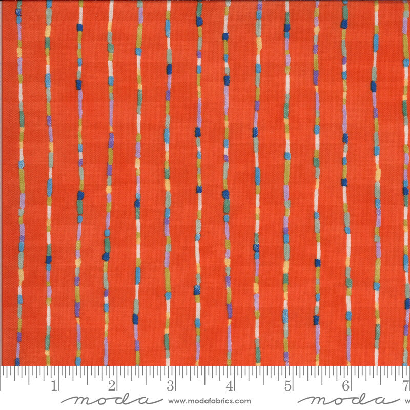 Stripe - Lulu Fabrics Range - Moda Fabrics  - Clementine