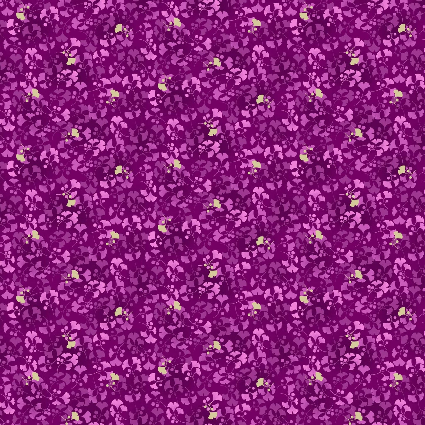Ginko - Hikari Fabric Range - Makower - Lilac