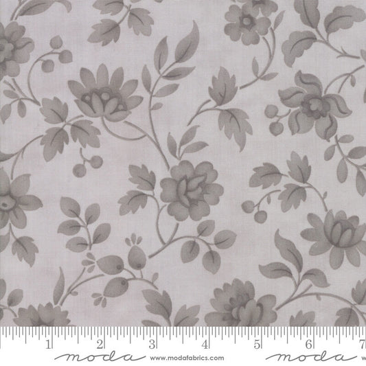 Large Floral - Daybreak Fabrics Range - Moda Fabrics  - Grey