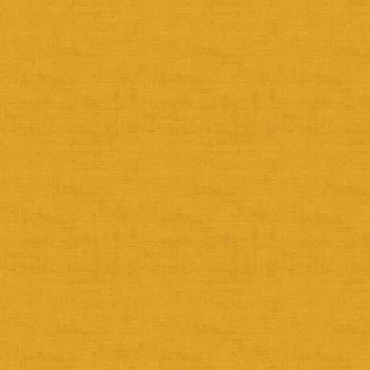 Gold (1473/Y7) - Linen Texture range of fabric by Makower