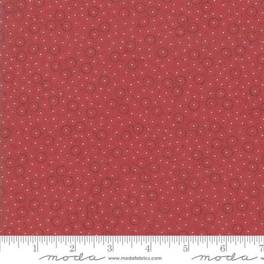 Snowballs - Snowbound Fabric Range - Moda Fabrics - Red