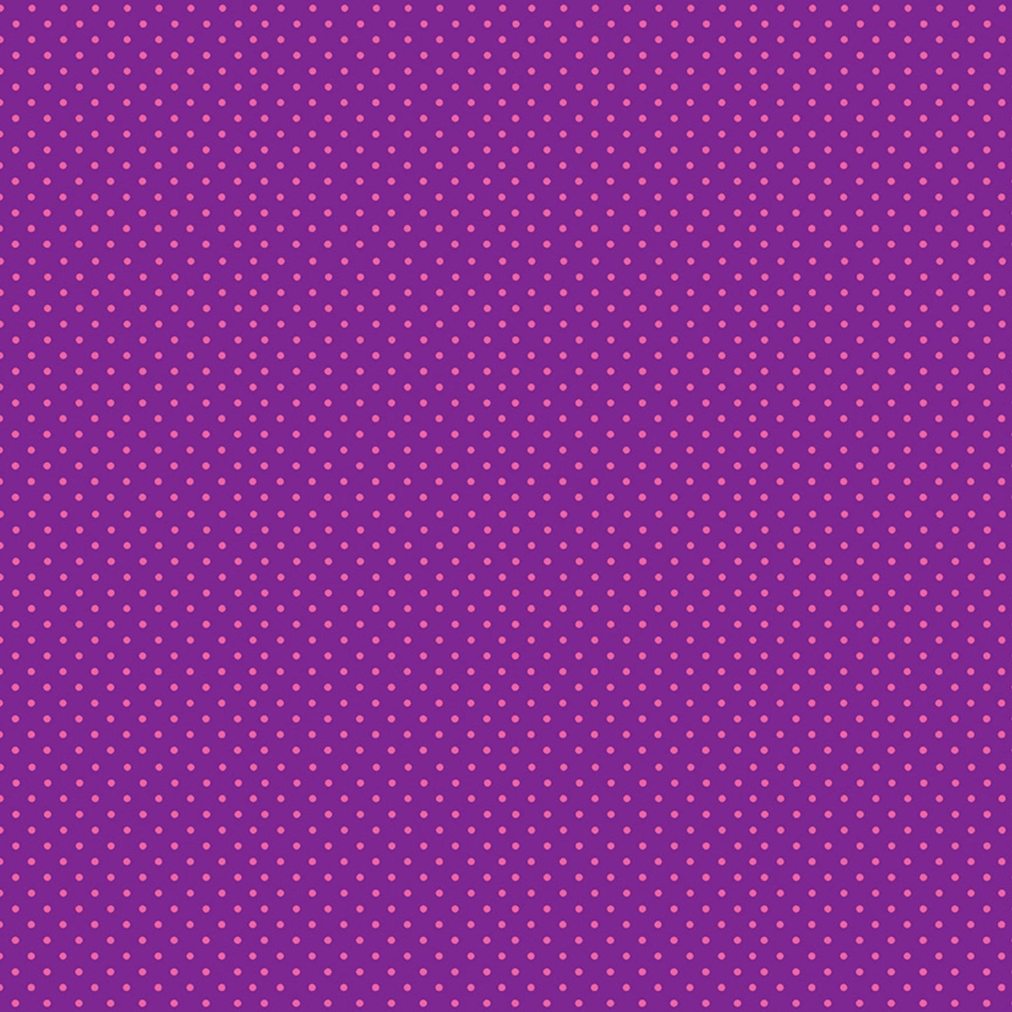 Pink on Purple - Spot On Fabric Range - Makower