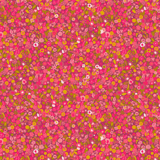 Tuesday - Alison Glass Sun Prints 2021 Fabric Range - Andover - Pink