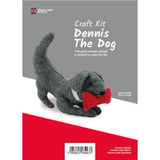 Dennis The Dog Stitched Felt Craft Kit