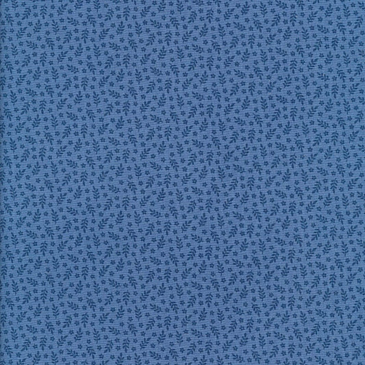 Blue Indigo - Trinkets Fabric Range - Makower