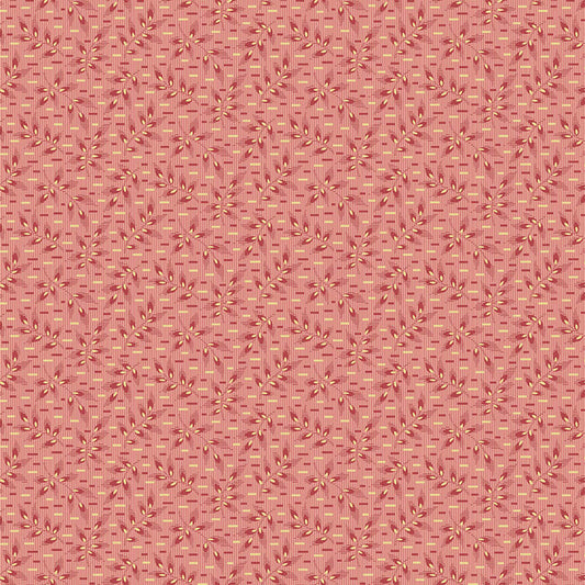 Floral Dash - The Seamstress Fabric Range - Makower - Pink
