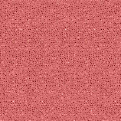 Clover - The Seamstress Fabric Range - Makower - Pink