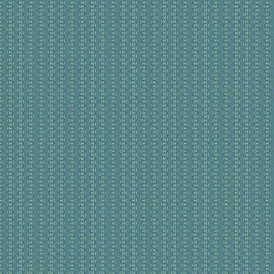 Stripe - The Seamstress Fabric Range - Makower - Teal