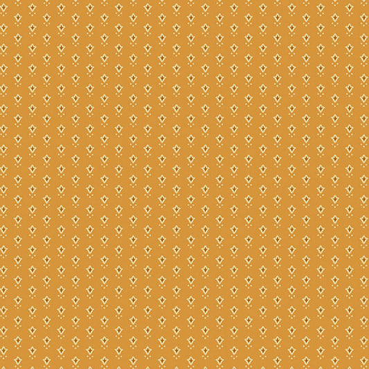 Tulip - Acorn Harvest Fabric Range - Andover - Light Orange