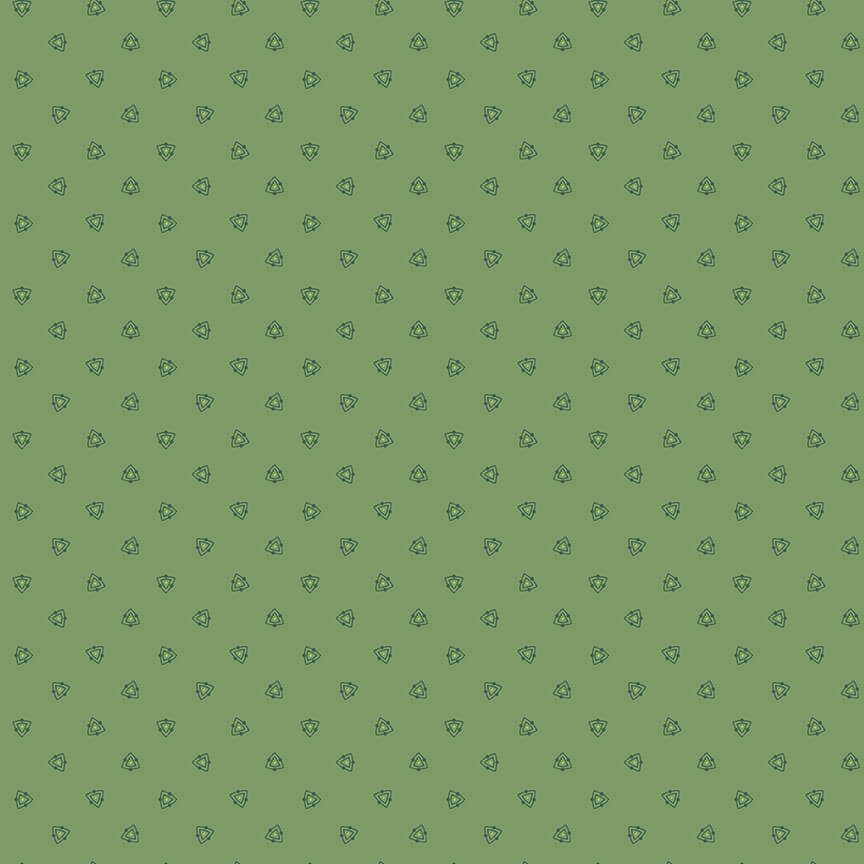 Spruce - Trinkets Fabric Range - Makower