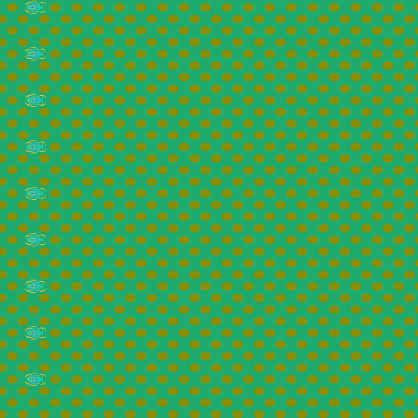 Scarab Dot - Ellipse Fabric Range - Andover - Green