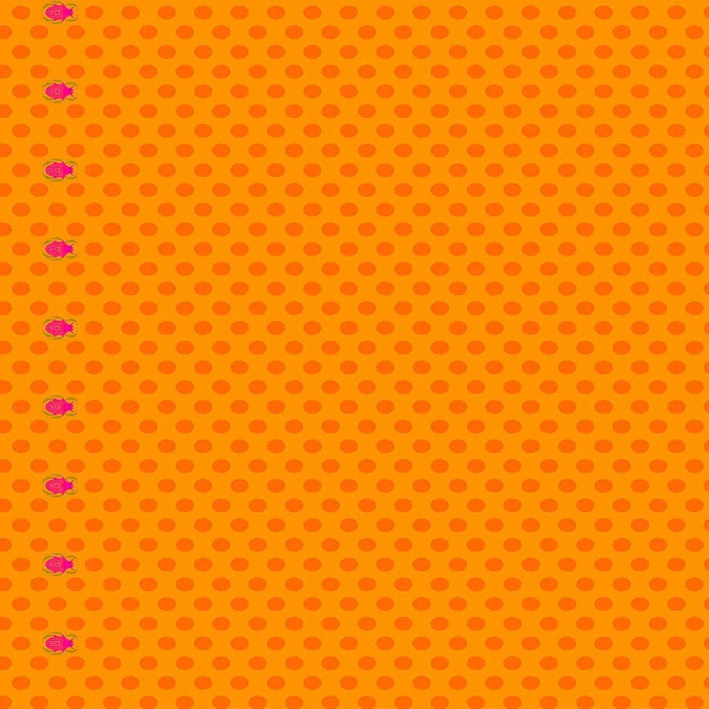 Scarab Dot - Ellipse Fabric Range - Andover - Orange