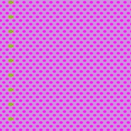 Scarab Dot - Ellipse Fabric Range - Andover - Purple