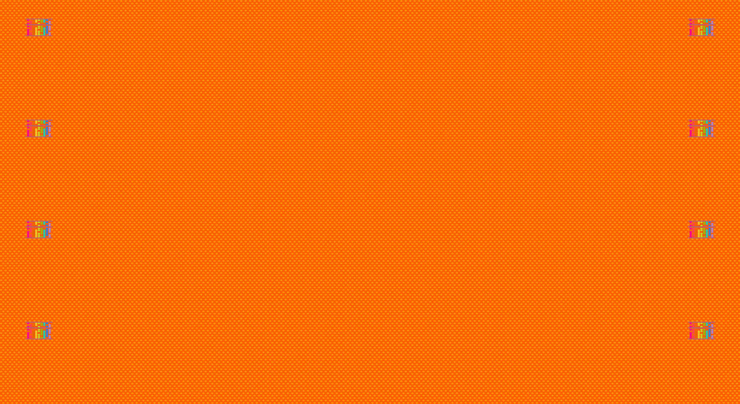 Abacus Dot - Ellipse Fabric Range - Andover - Orange