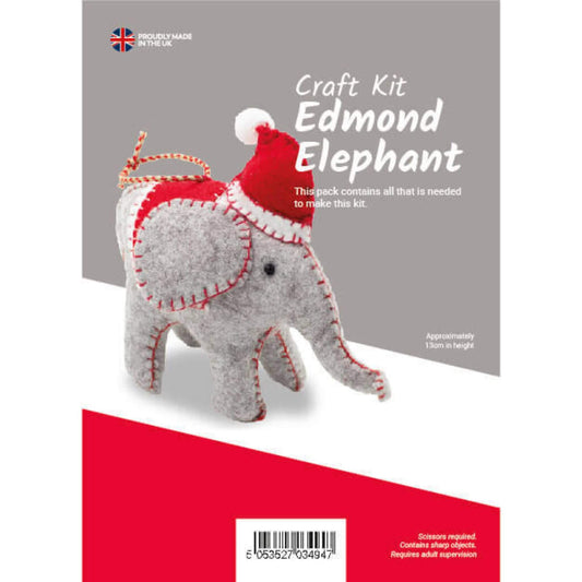 Edmond Elephant Stitched Felt Craft Kit